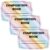 Fuutreo 3 Pcs Composition Book Bulletin Board Paper Composition Notebook Classroom Decor 23.6 x 15.8 Inches Bulletin Board Trim for Schools Walls Windows Doors Decoration (23.7×15.8 Inch,Pastel)