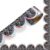 Fuutreo 65 ft Composition Bulletin Board Borders Rainbow Scalloped Die-Cut Rolled Trim Notebook Classroom Decor for Chalkboard Office Home Wall((Black and White, Composition)