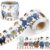 Fuutreo 65 ft Silly Goose Bulletin Board Borders Profession Uniforms Borders for Bulletin Board Classroom Whiteboard Trim for Back to School Classroom Library Chalkboard Wall Decor