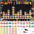 Fuutreo Happy Birthday Pocket Chart Classroom Birthday Board Reusable Calendar Wall Hanging Chart with 144 Dry Erase Cards School Bulletin Board Decor(Cute Animal Style)