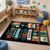 FUYEUN 4×6 Classroom Library Reading Rug, Educational Kids Play Mat