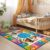 FUYEUN ABC Kids Playroom Rug 3×5, Classroom Educational Rug Daycare Washable Rug with ABC