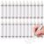 Fuyoooo 24 Pcs White Jumbo Triangle Crayons Bulk Single Color Crayon Refill, Non-toxic, Easy-grip, Washable, Unbreakable Crayon Gifts for Arts & Crafts, School Supplies & Gifts