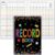 Fuyoooo Teacher Record Book Teacher Grade Books 2026-2027 Spiral Bound Record Planner 2026 Class Grade Book Office Favors for Classroom Attendance Decoration Double Sided(Black, Confetti)