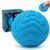 Fuzz Ball Squishy Stress Ball, Squishy Stress Relief Fuzzball, Slow Rising Memory Foam Squishy Fidget Fuzz Balls, Adults Anxiety Squeeze Toys (Blue)