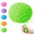 Fuzz Squishy Stress Ball, Soft Fidget Toy for Anxiety Relief, Sensory Squishy Ball (Green)