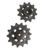 Fxzqgnh Derailleur Wheel Pulley Set Guide Wheel , Old Model XX1 XO1 X1 GX NX Eagle 12-Speed Rear Derailleur 12T/14T Black Plastic Steel Bearing Pulley