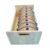 Fxzqgnh Tambourine with Storage Box Wooden Tambourine 6-Inch Percussion Instrument for Kids, Classroom