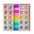 Fxzqgnh Wooden Sensory Stacking Toy Rainbow Colors Wooden Gem Blocks Sunlight Reflection Acrylic Stacking Board, High Transparency Rainbow Block Set 4