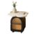 FYorbitH nightstand Mobile Right-Opening Nightstand with Bedroom end Table with Storage Easy Assembly