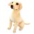 FytStycale Dog Simulation Toy Lifelike Dog Model Comfortable Cute Dog Statue Plush Toy for Home Halloween Christmas Adults Decoration, 50cmx35cm