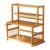FytStycale Kitchen Storage Shelf Countertop Organizer Rack Stand Holder With Open Access And In Bamboo And Engineered Board Suitable for studio apartments small