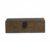 FytStycale Small Jewelry Organizer Box Storage Case Casket Tray With Lidded Top And Front Knob In Wood Leather And Metal Essentials Suitable for bedroom dresser, Large 30.5×16.2×7.5cm