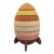 FytStycale Spacecraft Stacking Toy Raised Numbers, Morandi Red, Rocket Building Blocks Toy Transparent PE Bag Packaging