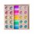 FytStycale Stained-Glass Puzzle Toy Translucent Wooden Matching Board Fine Motor Skills, High Transparency Rainbow Window Combination No. 4