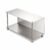 FytStycale Stainless Steel Desktop Organizer Space-Saving Two-Tier Storage Rack Compact Desk Shelf Organizer for Vanity