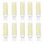 G9 Led Bulbs Daylight 6500k, 15W Equivalent to 150W, CRI≥80+, Energy Saving, 1500LM, Flicker Free, for Chandelier Pendant Light Wall Sconce, Non-Dimmable