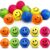 Gabotrie 20 PCS Smile Face Stress Balls, 2.5 Inch Colorful Foam Squeeze Balls, Stress Relief Ball Smile Face Toys for Carnival Reward Party Bag Gift(Assorted Colors)