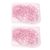 Gadpiparty 100pcs Elliptical Metal Notebook Clips in Pink, Portable and Sturdy Stationery Accessories for Office, School, and Home Organization, for Notes and Paper Holding