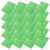 Gadpiparty 20 Sheets Green Foil Paper with Shiny Mirror Surface, High Gloss Metallic Cardstock for Card Making and Classroom Crafts, Reflective Paper Resists Peeling and Fading, for DIY