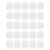 Gadpiparty 25pcs Plastic Model Gears for DIY Projects Replacement Gears for 5mm Bore Designed for Longevity and Hands-on Ability