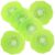 Gadpiparty 6pcs Artificial Kiwi Slice Models with High Simulation Design and PVC Material, Vivid Fruit Model Props for Shop Display and Teaching Aid, Not Easy to Fade Decorative Fake Fruit