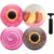 Gaga Ball 8.5 Inch Playground Balls – 4 Pack Sweets Set with Air Pump – Durable Rubber Balls for Summer Camp, Recess, Dodgeball, Kickball & Backyard Games. Outdoor Toys & Birthday Gifts for Kids