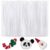 GAGANIU 200pcs Pipe Cleaners, Pipe Cleaners for Crafts, Craft Supplies Chenille Stems for Art&Craft Christmas DIY Projects(12inch*6mm,White)
