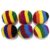 GAISHION 6 Pcs Handmade Knitted Hacky Footbag Sack for Party, Soft Pellet Filled Crochet Hacky Balls for Juggling, Kick Sack, Outdoor Skill Training, Random Colors