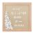 GAJIGAJI Felt Letter Board, 10 x 10 inch Wooden Frame, Beige