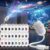 Galaxy Projector Night Light, 2-in-1 Holographic Star 5d Projector Plug and Play hd Star Smart Dynamic Ceiling Projectors Lamp 360° Space Starry Sky USB Projection