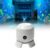 Galaxy Projector Night Light, Dynamic Rotating LED Projector Light, 360° Rotating Ocean Wave Night Projection Night Light, Multi-Angle Projection Base, for Meditation, Bedroom, Home Theater