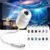Galaxy Projector Night Light, HD Ocean Scenes with 360° Rotation