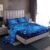 Galaxy Sheet Set Outer Space Sheets with Deep Pocket Fitted Sheet for 3D Printed Space Bed Sheets Set Space Outer Sky Blue Glitter Universe Galaxy Bedding Set Room Decor 3Pcs With 1 Pillow Twin Size