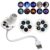 Galaxy Star Moon Projector Night Light, Mini USB Powered LED Lamp for Kids