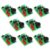 GALPADA 8 Sets Electronic Soldering Practice Kit for Beginners with PCB Sheet, DIY Learning Experience, and LED Oscillator Circuit Board for Hobbyist and Student Training