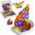 Gamcrown Mini Magnetic Tiles for Travel: Hours of Entertainment for Kid 3-5