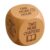 Game Dice Wooden Reading Decision Cube