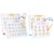 Gamenote Double Sided Magnetic Letter Board – 2 in 1 Alphabet Magnets Tracing Board for Toddlers ABC Letters Uppercase & Lowercase Practicing Learning Education Toys + Magnetic Number Tracing Board, 2