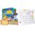 GAMENOTE Double Sided Magnetic Letter Board+JoyCat Seek & Find Game Books – Preschool Learning Activity for Toddlers & Kids Ages 3-5, Travel Activities Toys for Road Trip Car Airplane