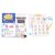 GAMENOTE Magnetic Number Tracing Board + JoyCat Preschool Learning Activities 48 Reusable Pages, Handwriting Practice for Kids Toddlers, Tracing Letter Number Workbooks