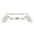 Gamepad Housing Front Faceplate for Replacement Controller Shell Cover Clear Plate Cover Controller Shell Case Replacement Gamepad Housing Front Faceplate Scratchproof Clear Plate