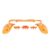 Gamepad Housing Front Faceplate for Replacement Controller Shell Cover Clear Plate Cover Controller Shell Case Replacement Gamepad Housing Front Faceplate Scratchproof Clear Plate