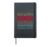 Gamer Funny Retro Layered Text Gaming Men Women Kids Hardcover Journal, Black