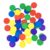 GANAZONO 150pcs Wood Disc Educational, Colorful 25mm Wooden Counting Chips to Math Skills and Color Cognition, Lightweight Preschool Teaching Tool for Early Learning