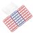 GANAZONO Portable Plastic Lotto Number Picker with Mini Colored Raffle Balls Box, User-Friendly Design for Lotto Players, for Desk and Party Use