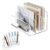 GANKTOWCOY Acrylic Mail Organizer Set with Pen Display Stand