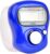GANPUB Blue LED Digital Row Counter,5 Digit Display Counter Clicker,Handheld Number Click Counter,Finger Tally Counter,Electronic Finger Counter Hand Tally Counter with Ring for Golf，Track and Field
