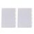 GARIOUANS 2pcs Plastic Classification File Folders for Document Storage and Contract Organization, White Multi-Layer Filing Folders to Keep Papers Neat and Orderly for Home and School Use