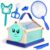 Garma Bug Catcher Kit for Kids, Outdoor Explorer Kit for Toddler with Insect Collection Box Bug Catching Tools and Magnifying Glass Spring Insect Catching Kit Summer Nature Toys Birthday Gifts